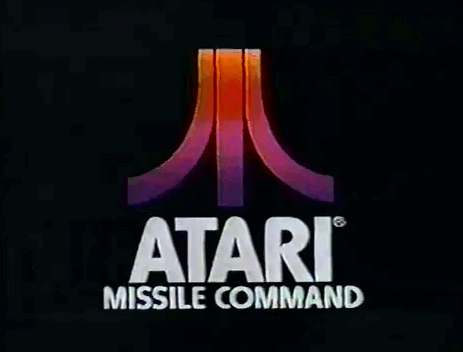 atari atari 2600 missile command 80s 1980s