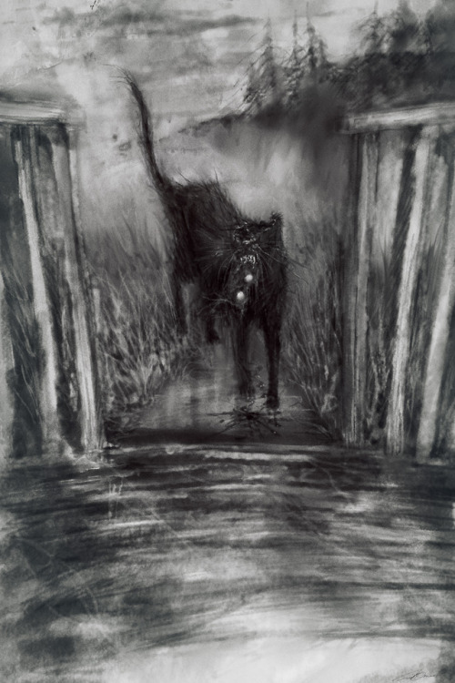 cinemamind:Some Stephen Gammell-esque pieces I made for the...