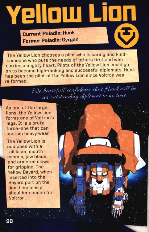 daxterdd:Lion info pages from the Coalition HandbookBuy on...