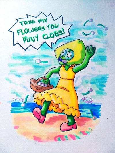 flower girl peridot