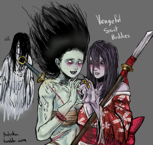 ponhoka:cute onryo girls