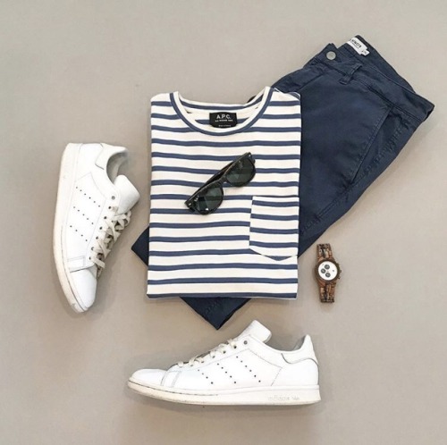 mensfashion inspiration stansmith sneakers grid fashion