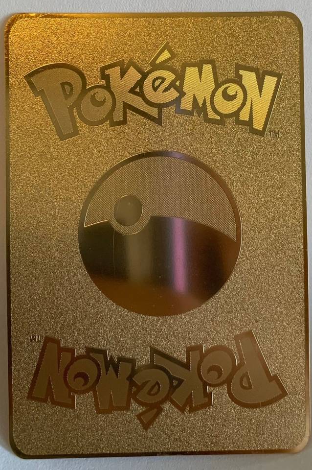 pokemon gold trading card