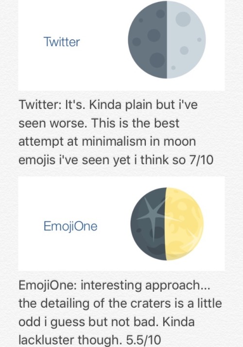 exomoon:My Personal Half Moon Emoji Ratings