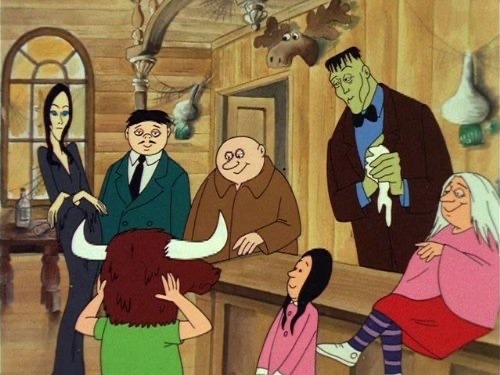 addams family cartoon | Tumblr