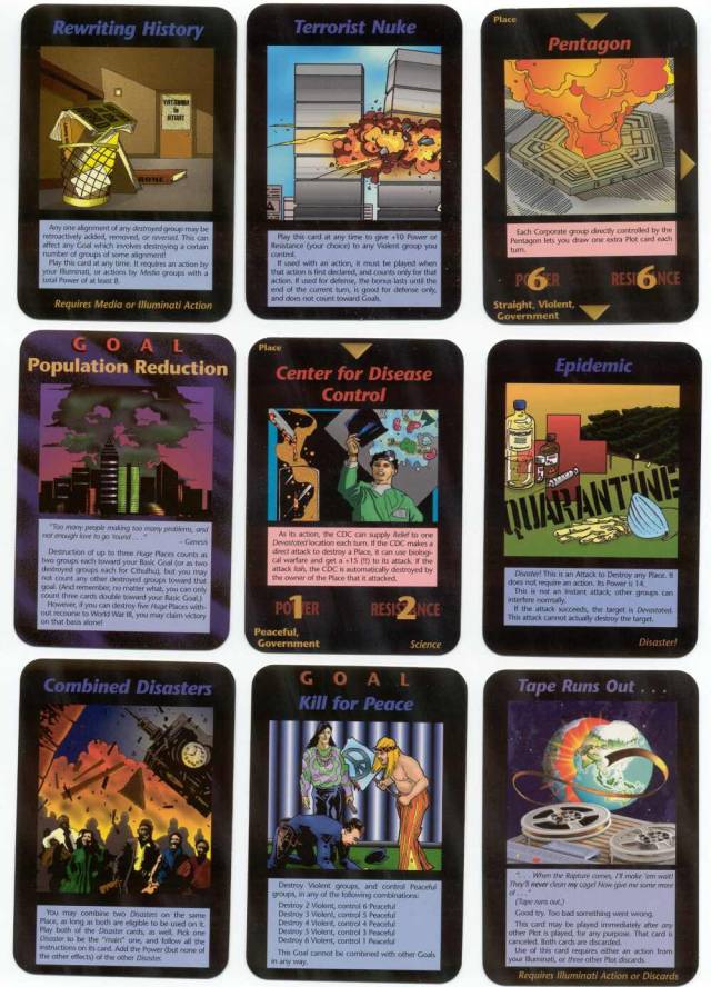 MrSerialX — Illuminati Card Game by Steve Jackson Games....