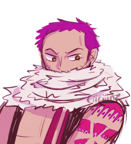 Trashchaser Ciiriiine Katakuri Has Purple Hair