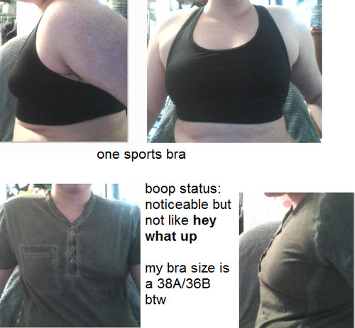 good sports bras for binding