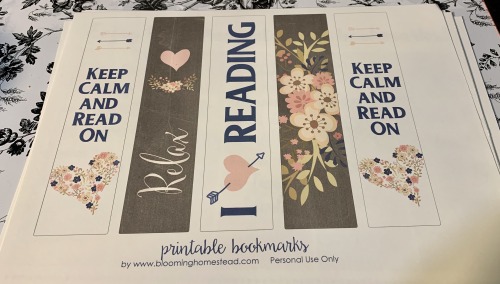 printable bookmark tumblr