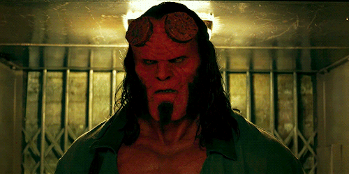 Resultado de imagen para hellboy david harbour gif