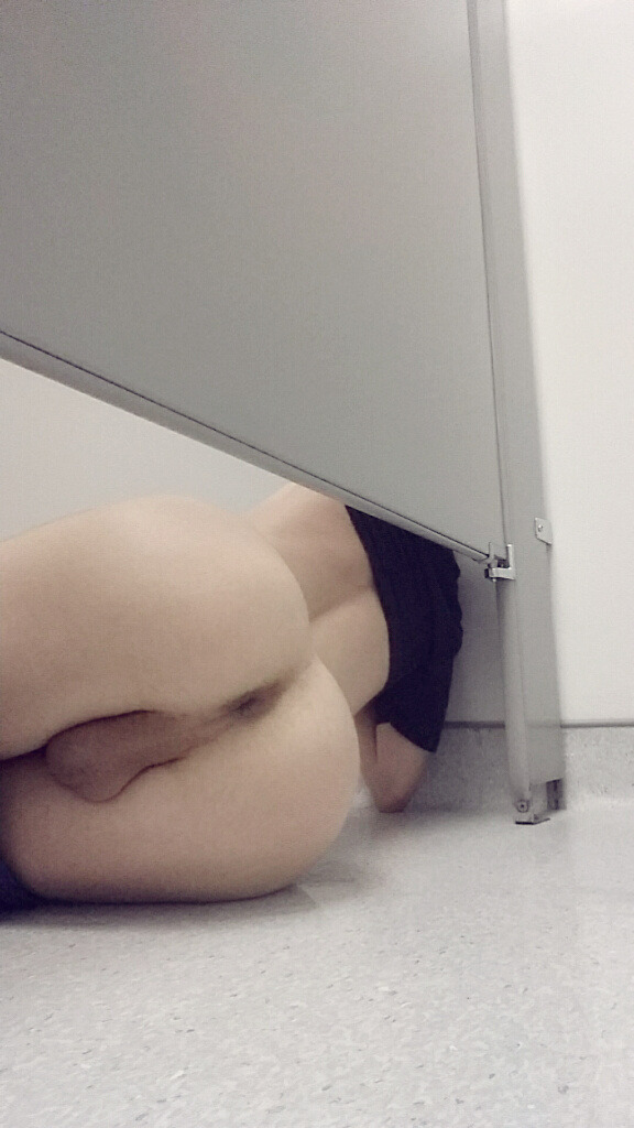 Strip in a bathroom stall