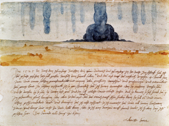 Traumgesicht. Dürer dokumentiert einen seiner Albträume, 1525, Albrecht Durer Medium: paper