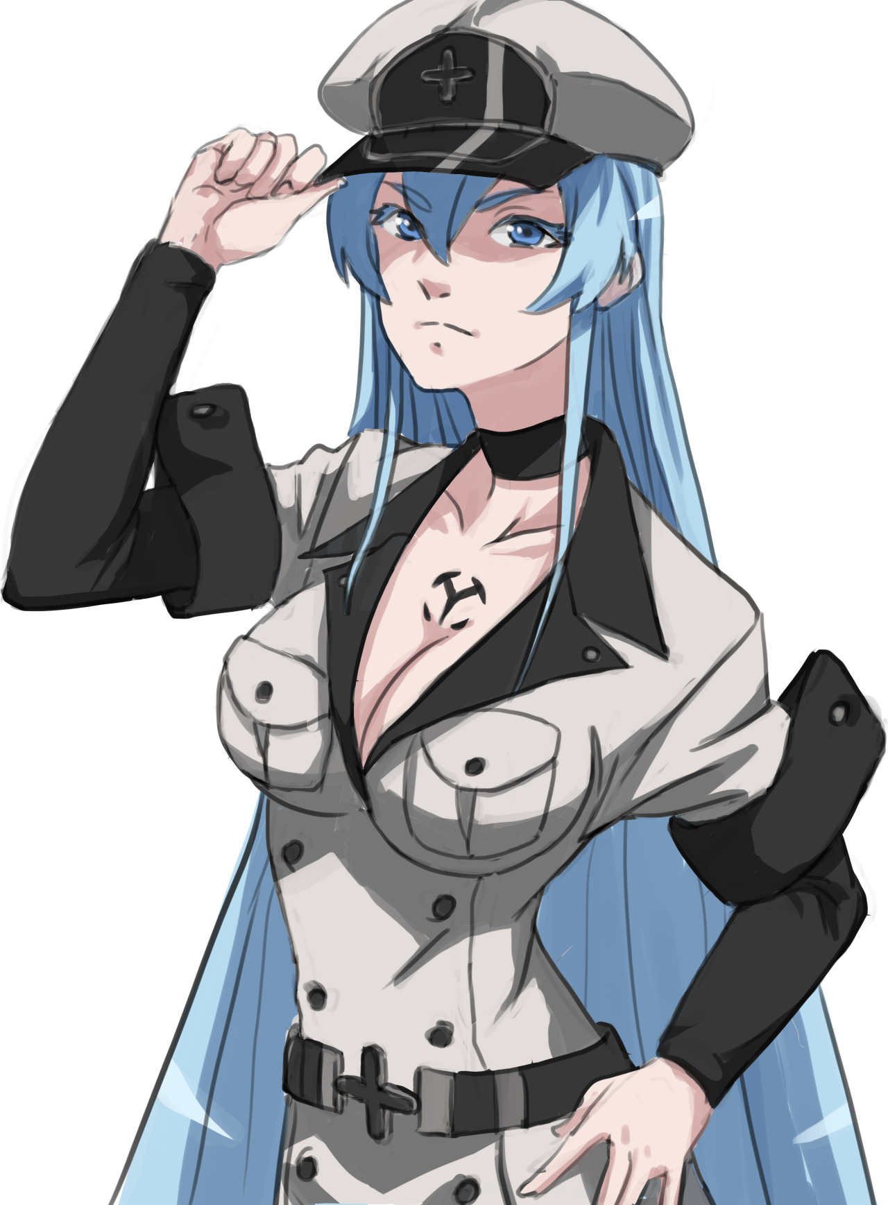 urustamu  Esdeath  Akame  ga Kill  