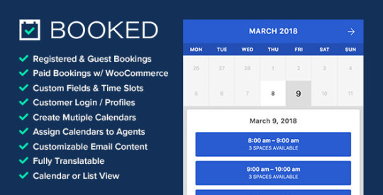 Booked v2.2.6 - Appointment Booking for WordPress Nulled