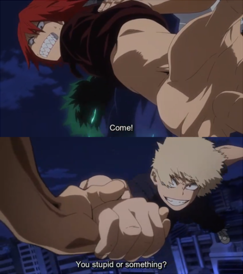 chaoflaka:todoroki-dokie:Bakugou ft. Character Development....