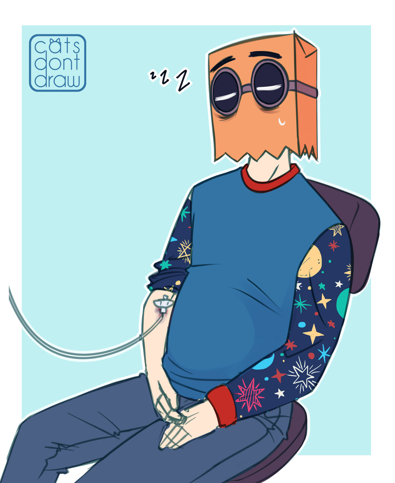 Cats Like Porn â€” Another pregnant Flug doodle uwu he is ...