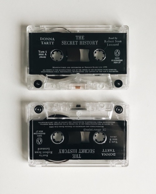 saint-rouge:The Secret History Audiobook on Cassette.Read by...