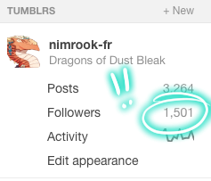 nimrook-fr:Holy crap you guys! I’ve finally hit 1,500...