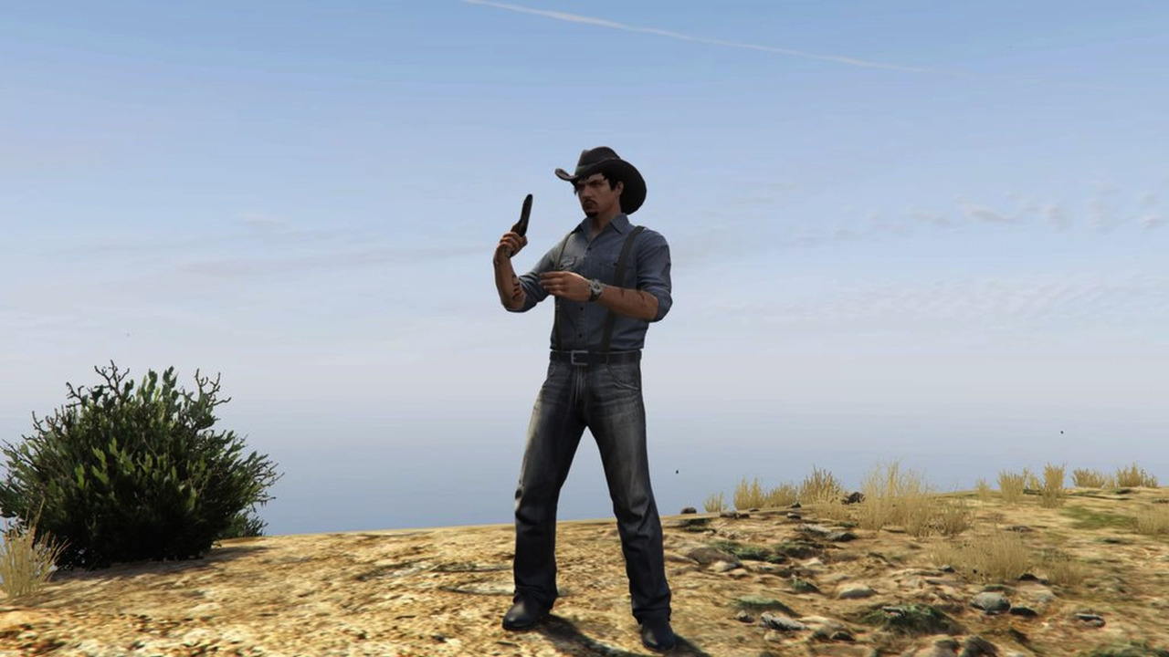 Gta online outlet cowboy outfit