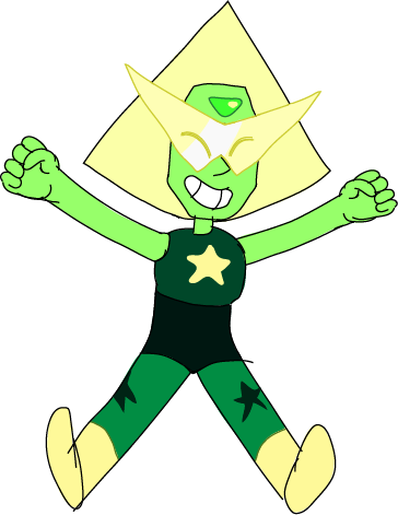 So I drew Peridot She’s part of a larger drawing I’m working on for one of my other blogs but I was happy with how this turned out so I figured I’d plop her here.