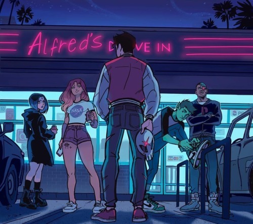 league-of-extraordinarycomics:Casual Teen Titans Created by...