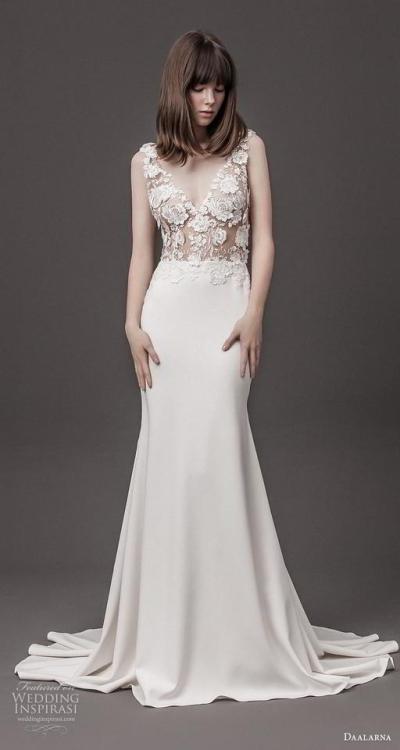 (via Daalarna 2020 Wedding Dresses — “Rebelle” Bridal Collection...