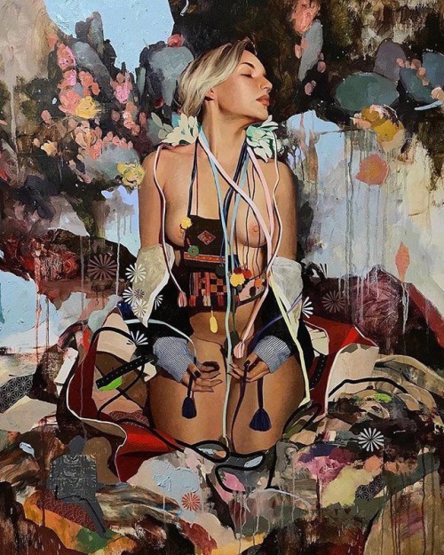 beautifulbizarremagazine:AMAZING new paintings by Soey Milk,...