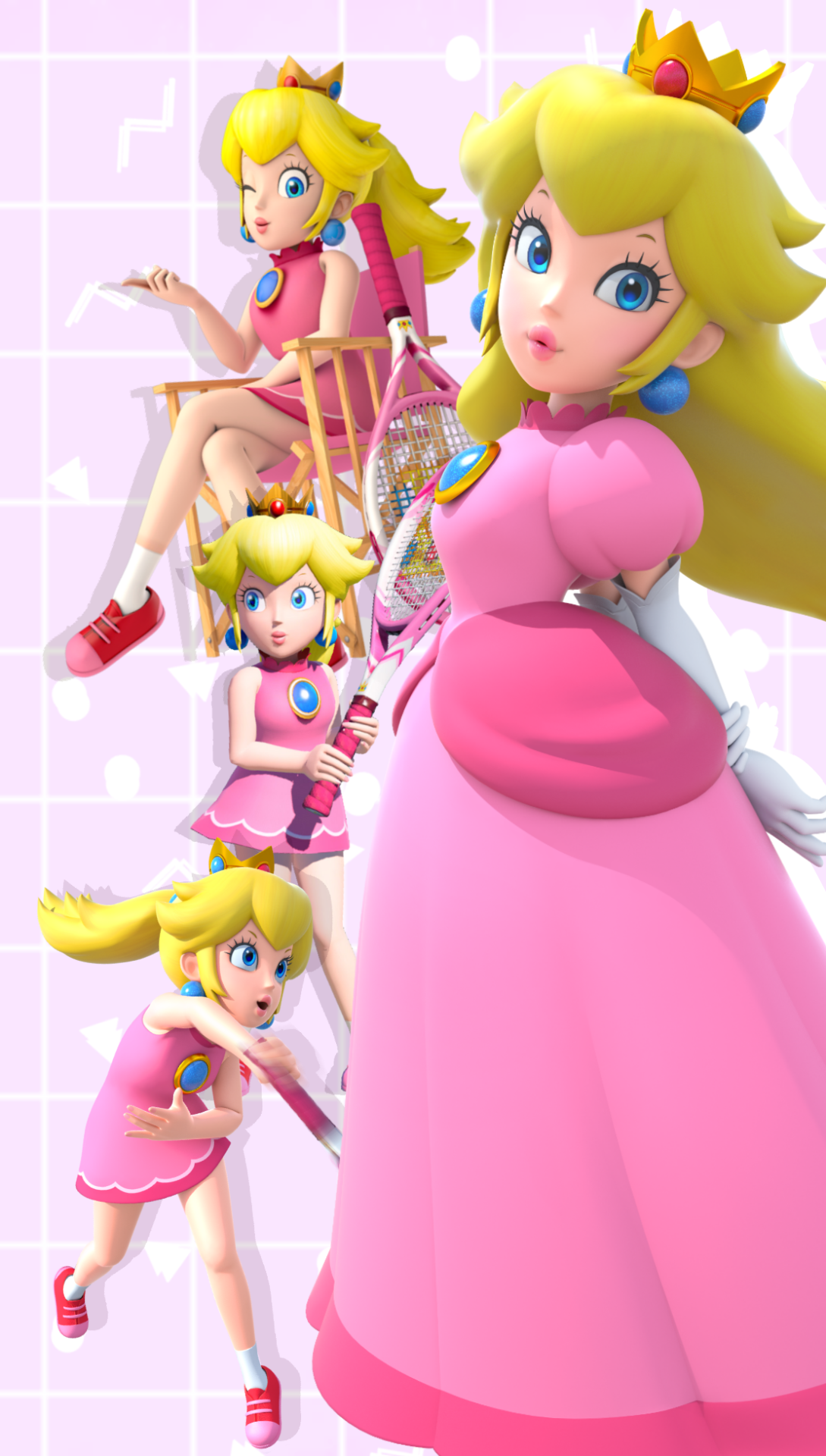 peachy*♡ — My edits of Princess Peach and Rosalina in Mario...