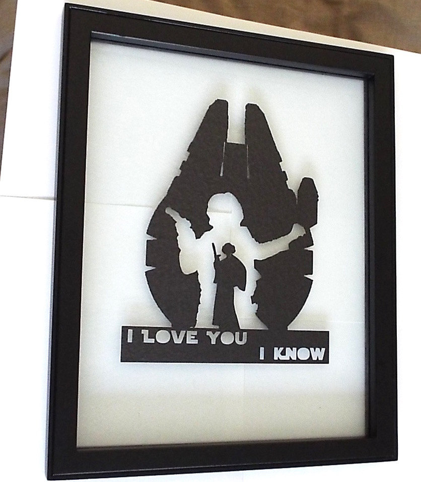 No One Leaves Till We Figure This Out Papercut Star Wars I Love