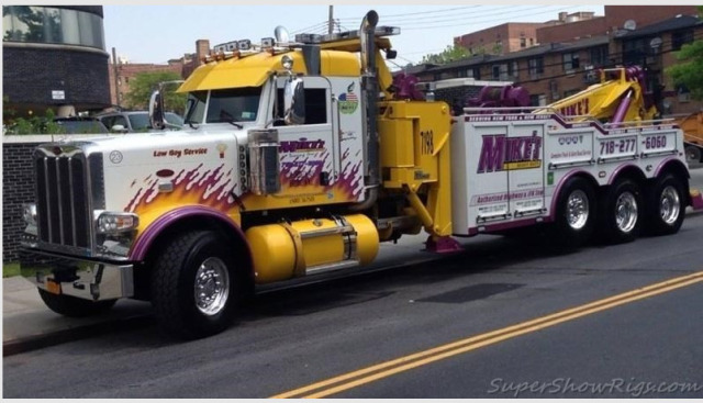 Semitrckn — Peterbilt custom 389 wrecker