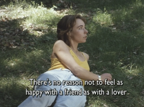 filmaticbby:L'ami de mon amie (1987) dir. Eric Rohmer