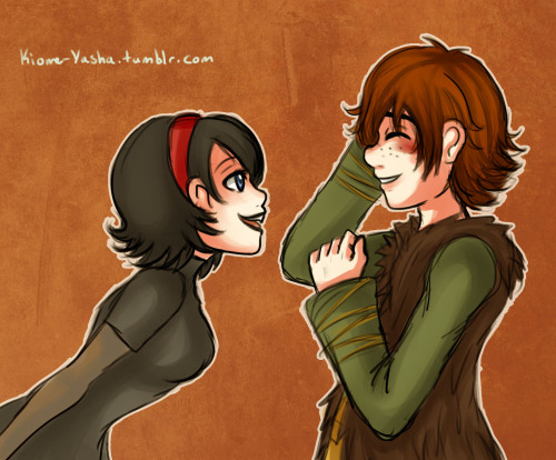 Mavis tells Hiccup how cool he is, Hiccup is... - The Wisps have Eyes