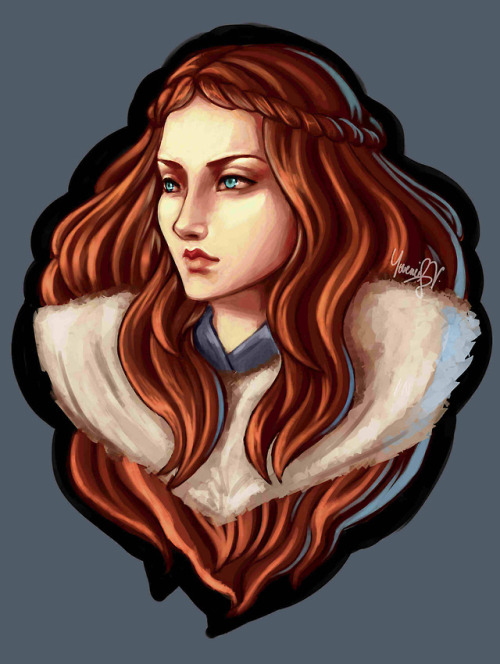 vnoveneil:Sansa Stark~ from Game of Thrones. ^_^ I hope you...