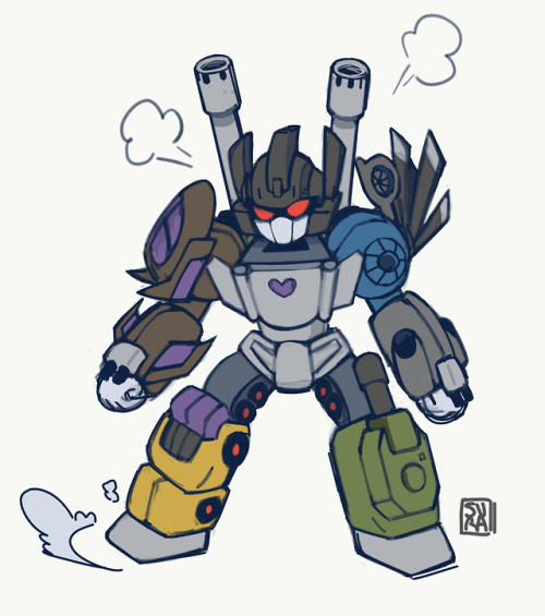 s-uranet:me: i am absolutely never gonna draw a combiner, not...