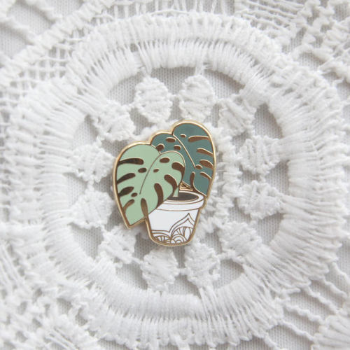 sosuperawesome:Enamel Pins by Modern Plant Life on Etsy