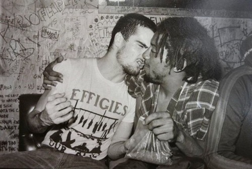 not-my-revolution:Henry Rollins (Black Flag) and H.R. (Bad...