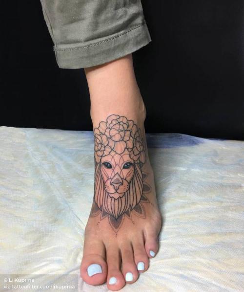 Lion Foot Tattoo  Tattoo Pictures Collection