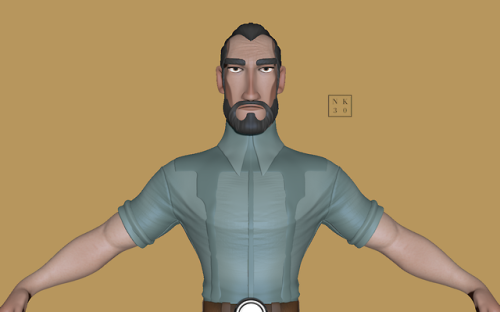 shadowbeneathlondon:Here’s a better look at the fan art model of...