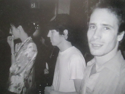 jeffbuckleyforever:Jeff Buckley and Elliott Smith at a Those...