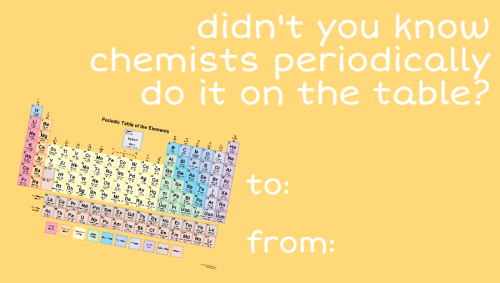 tobeagenius:valentines day for nerds pt.2 (pt.1)