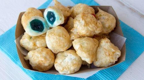 theshittyfoodblog:Deep Fried Gushers. 