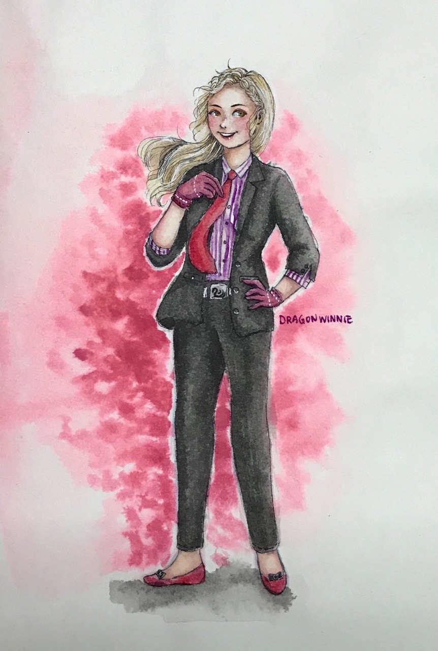 Keeper Of The Lost Cities Art And Doodles Blog — Keeper In Suits Sophie