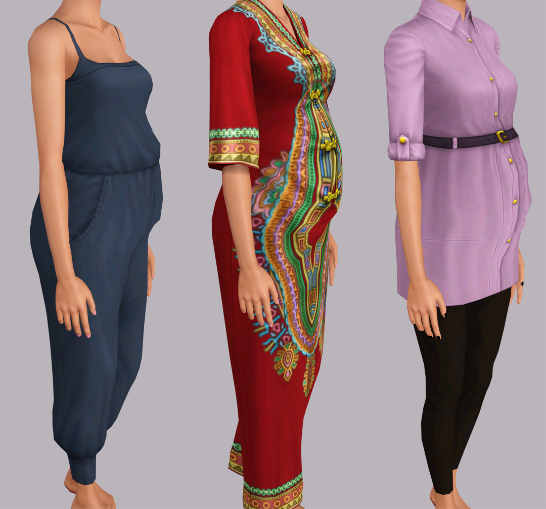 plumbombshell: Maternity Enabled Store Items I — Mspoodles Sims 3 