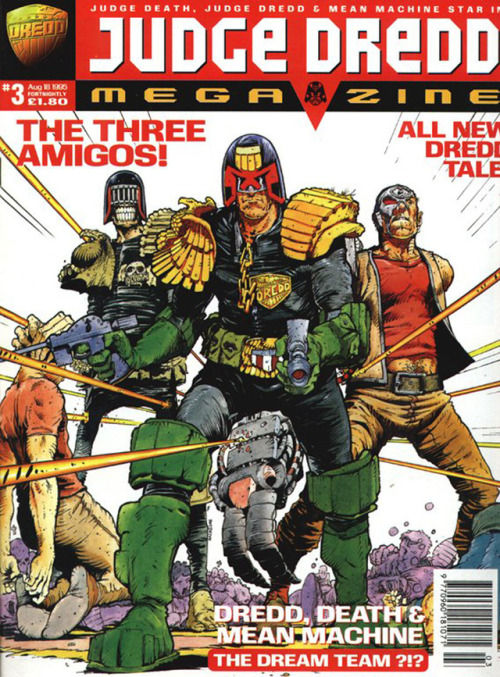 CLASSIC COVER: Judge Dredd by Trevor Hairsine for Judge Dredd...