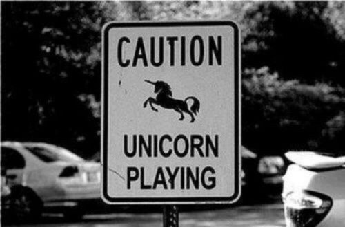 unicorn caution magic quotes tumbrl black and white art unicórnio artists on tumblr photography photo photoshop street frasi tumblr funny