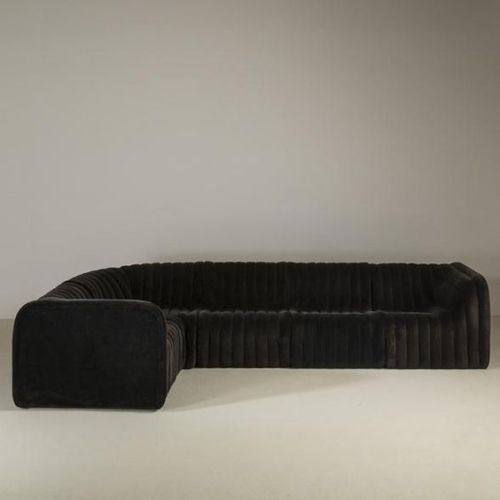 roisinkiely:Talisman A Large Five Part Sectional Sofa by De...