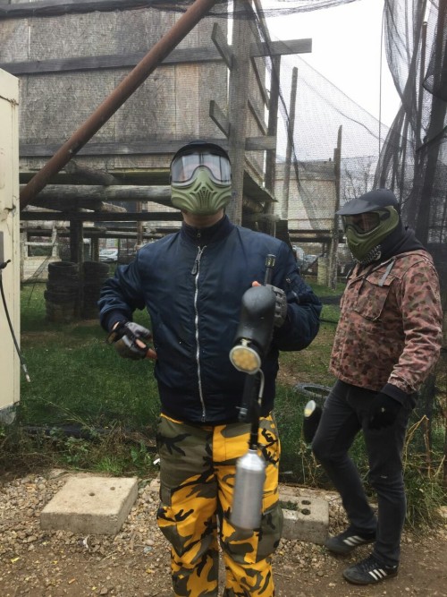 paintball saturday. hell yeah!