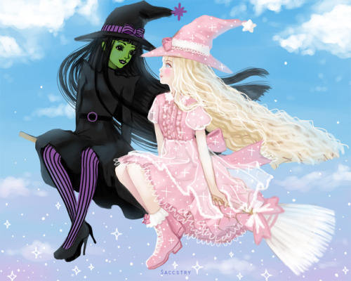 saccstry:the reason the wicked witch of the west and the good...