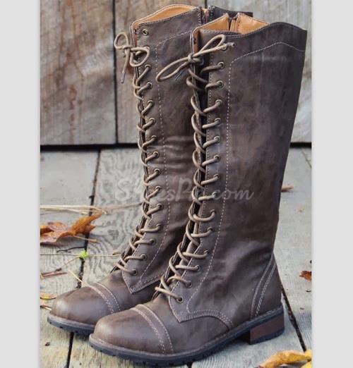 lace up boots on Tumblr