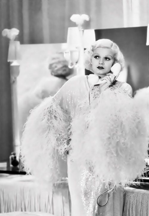 Classic Hollywood Central Jean Harlow In Dinner At Eight Raed All About 